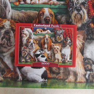 castorland 3000 piece dog puzzle